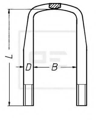 PE AUTOMOTIVE 01508800A Драбина ресори