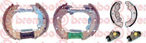 BREMBO K23042 Комплект гальмівних колодок