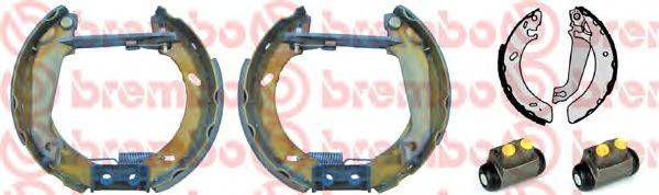 BREMBO K24042 Комплект гальмівних колодок