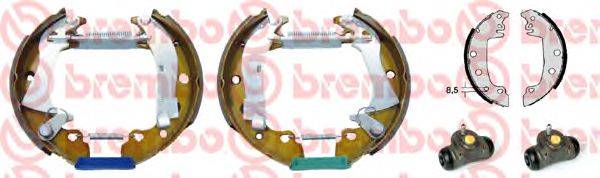 BREMBO K68018 Комплект гальмівних колодок