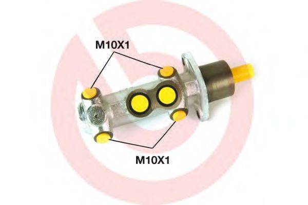 BREMBO M23004 головний гальмівний циліндр