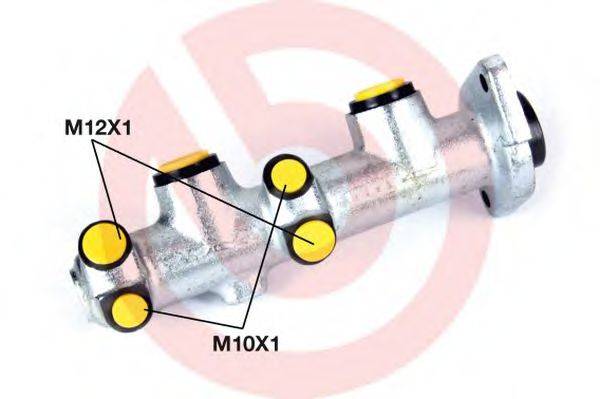 BREMBO M61078 головний гальмівний циліндр