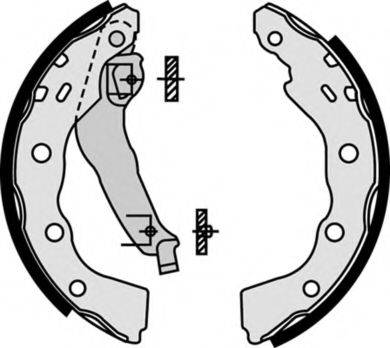 BREMBO S54515 Комплект гальмівних колодок