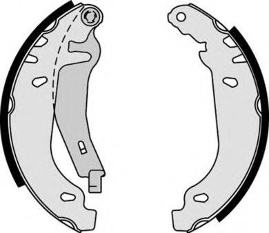 BREMBO S61539 Комплект гальмівних колодок