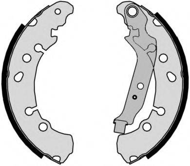 BREMBO S83513 Комплект гальмівних колодок