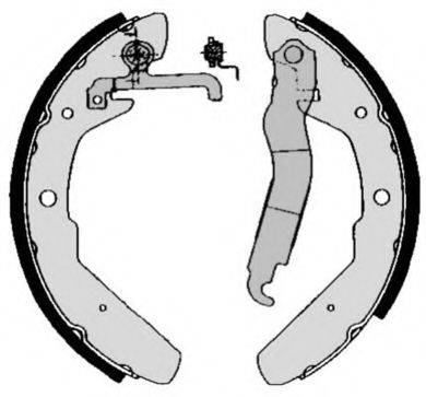 BREMBO S85517 Комплект гальмівних колодок