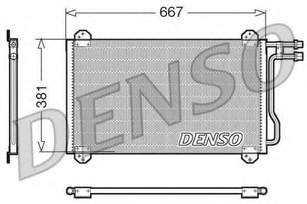 DENSO DCN17055 Конденсатор, кондиціонер