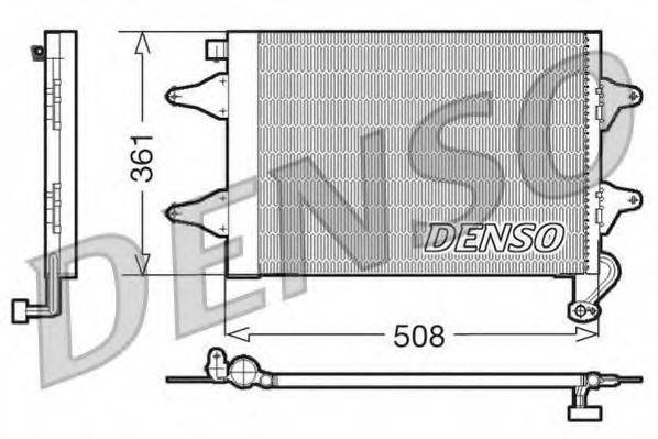 DENSO DCN27004 Конденсатор, кондиціонер