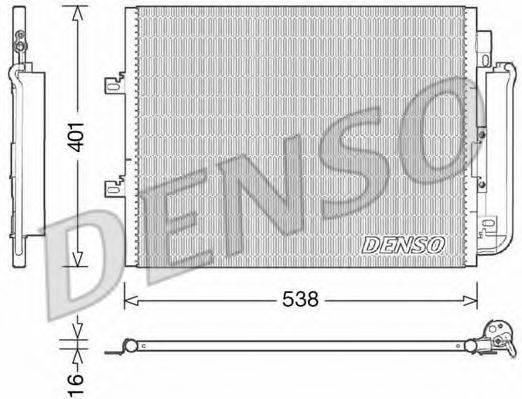 DENSO DCN23026 Конденсатор, кондиціонер