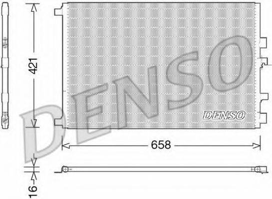 DENSO DCN23033 Конденсатор, кондиціонер