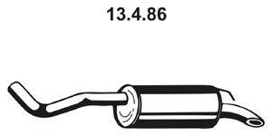 EBERSPACHER 13486 Глушник вихлопних газів кінцевий