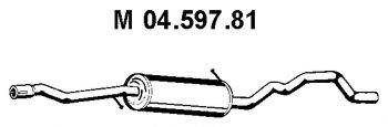 EBERSPACHER 0459781 Середній глушник вихлопних газів