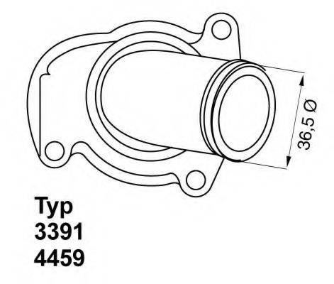 WAHLER 445992D Термостат, охолоджуюча рідина