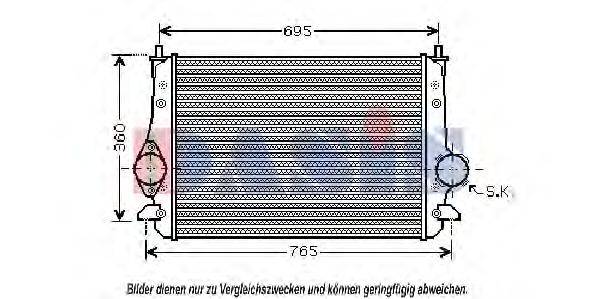 AKS DASIS 047004N Інтеркулер