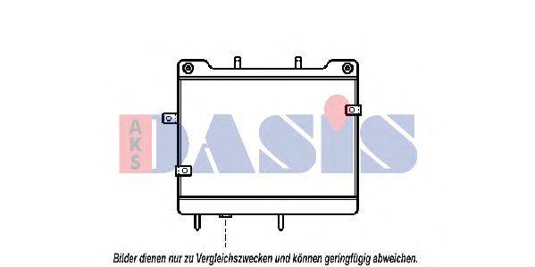 AKS DASIS 126400N масляний радіатор, моторне масло