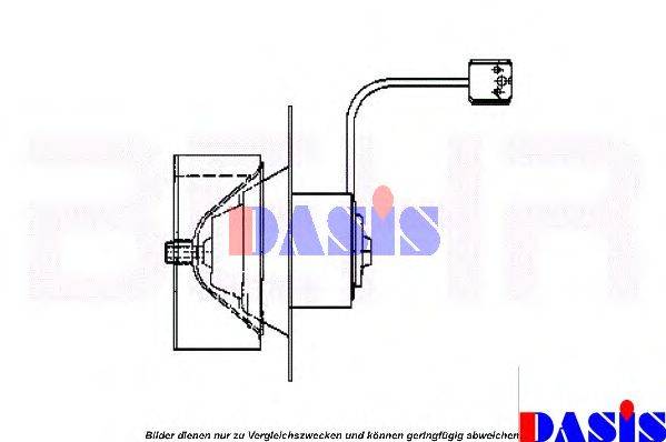 AKS DASIS 740900N Вентилятор салону