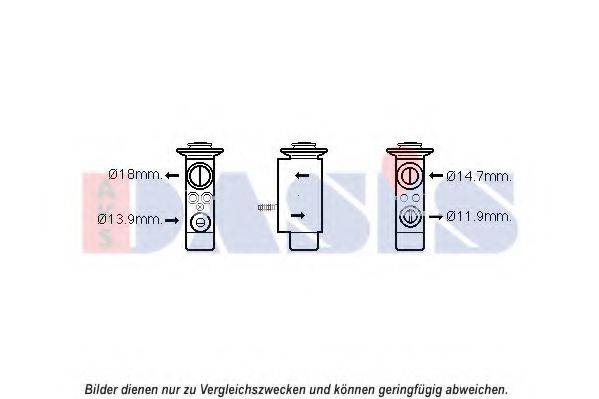 AKS DASIS 840231N Розширювальний клапан, кондиціонер