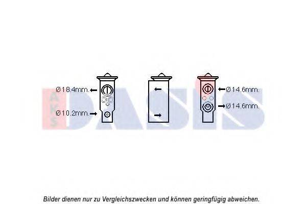 AKS DASIS 840233N Розширювальний клапан, кондиціонер
