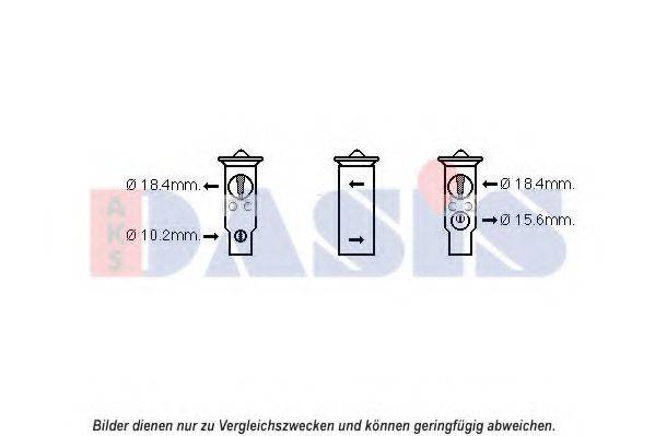 AKS DASIS 840239N Розширювальний клапан, кондиціонер