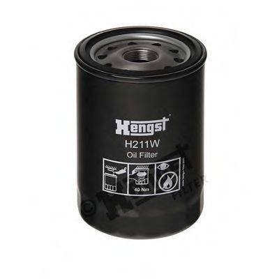 HENGST FILTER H211W Масляний фільтр; Фільтр, Гідравлічна система приводу робочого обладнання