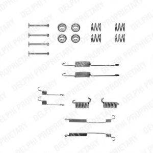 DELPHI LY1034 Комплектуючі, гальмівна колодка