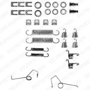 DELPHI LY1123 Комплектуючі, гальмівна колодка