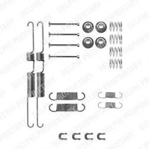 DELPHI LY1213 Комплектуючі, гальмівна колодка
