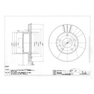 DELPHI BG2846 гальмівний диск