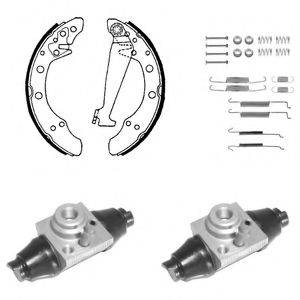 DELPHI KP1132 Комплект гальмівних колодок