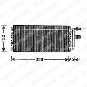 DELPHI TSP0525089 Випарник, кондиціонер