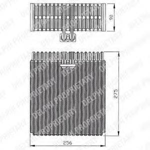 DELPHI TSP0525143 Випарник, кондиціонер