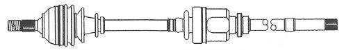 FARCOM 121699 Приводний вал