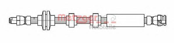 METZGER 4111803 Гальмівний шланг