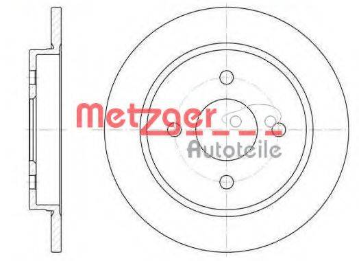 METZGER 615500 гальмівний диск