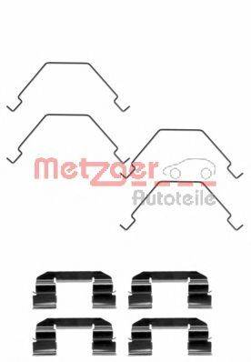 METZGER 1091292 Комплектуючі, колодки дискового гальма