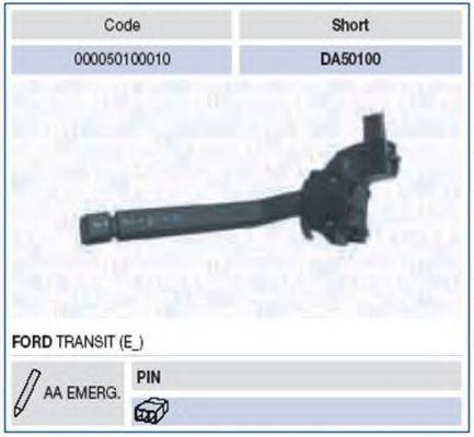 MAGNETI MARELLI 000050100010 Вимикач на колонці кермового керування