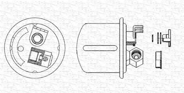 MAGNETI MARELLI 213908706500 Паливний фільтр