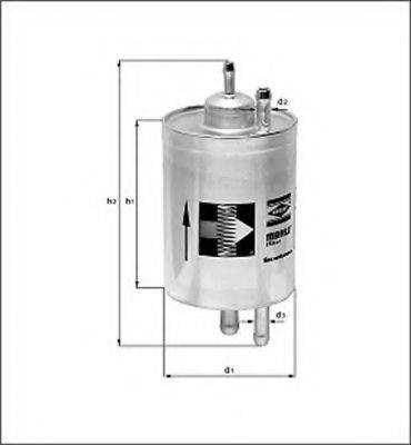 MAGNETI MARELLI 154703260080 Паливний фільтр