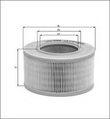 MAGNETI MARELLI 154084456520 Повітряний фільтр