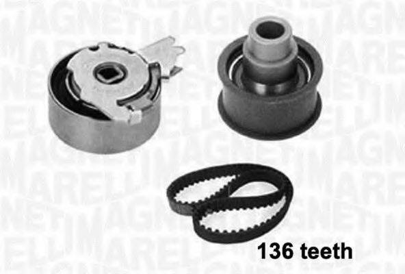 MAGNETI MARELLI 341301160000 Комплект ременя ГРМ