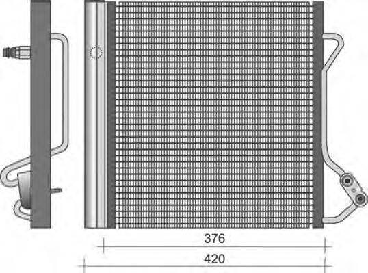 MAGNETI MARELLI 350203264000 Конденсатор, кондиціонер