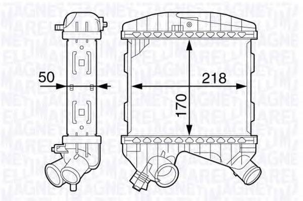 MAGNETI MARELLI 351319201940 Інтеркулер