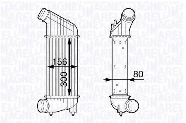 MAGNETI MARELLI 351319202040 Інтеркулер