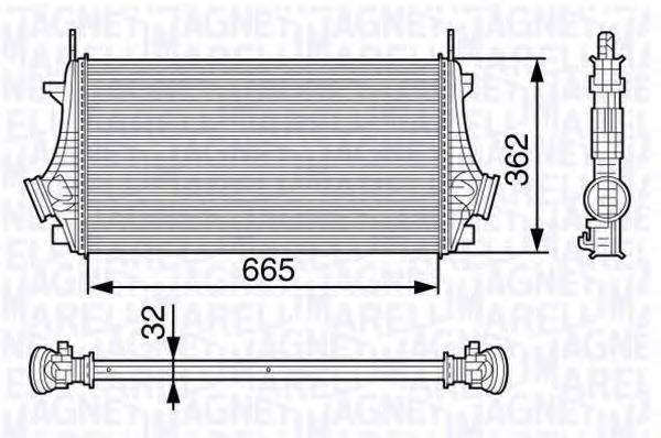 MAGNETI MARELLI 351319202730 Інтеркулер