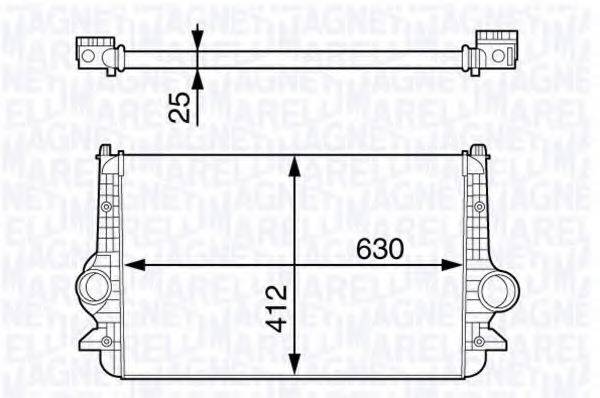 MAGNETI MARELLI 351319202780 Інтеркулер