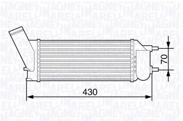 MAGNETI MARELLI 351319203530 Інтеркулер