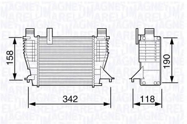 MAGNETI MARELLI 351319203560 Інтеркулер