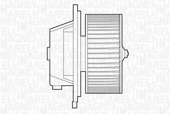 MAGNETI MARELLI 069412501010 Вентилятор салону