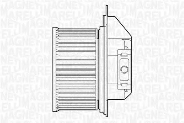 MAGNETI MARELLI 069412515010 Вентилятор салону