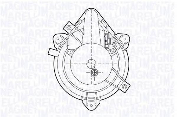 MAGNETI MARELLI 069412650010 Вентилятор салону